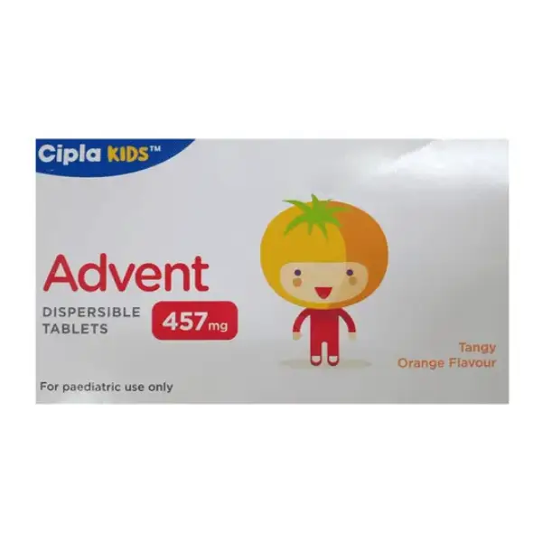 Advent 457mg Tablet DT Tangy Orange